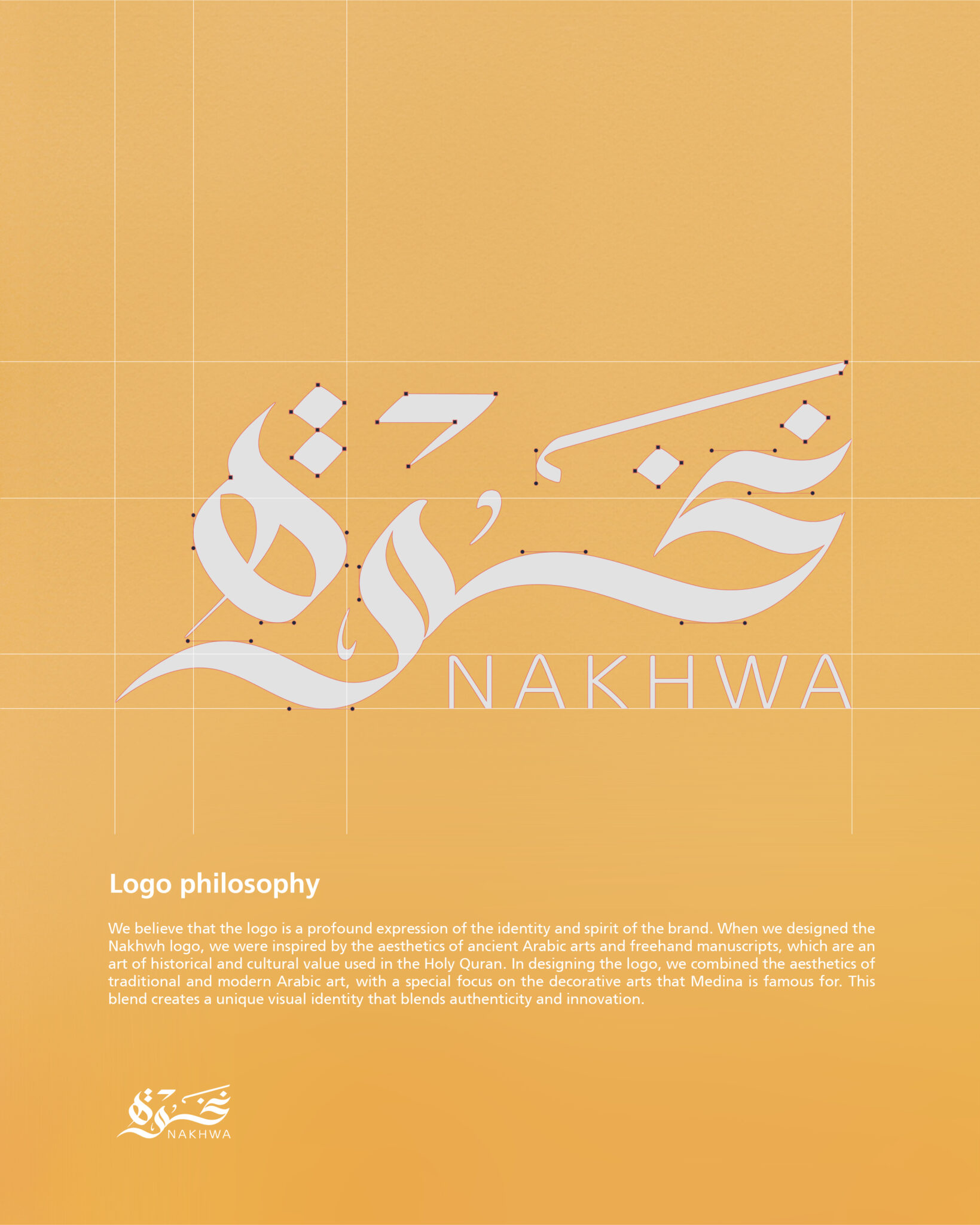 Nakhwh brand identity ajwa medina madinah dates