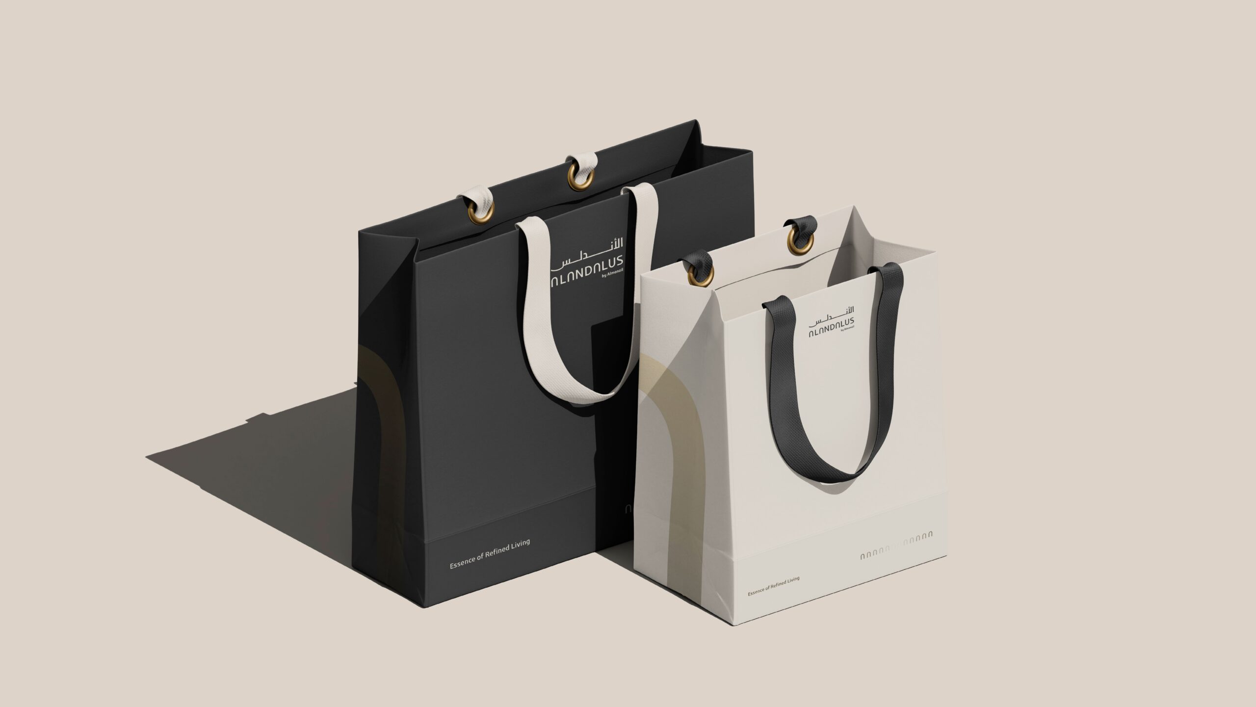 Alandalus by Almanzil Brand Identity created by Fourp Agency فوربي | Branding Agency | Creative Agency | Saudi Arabia Riyadh, Madinah Graphic Design 41