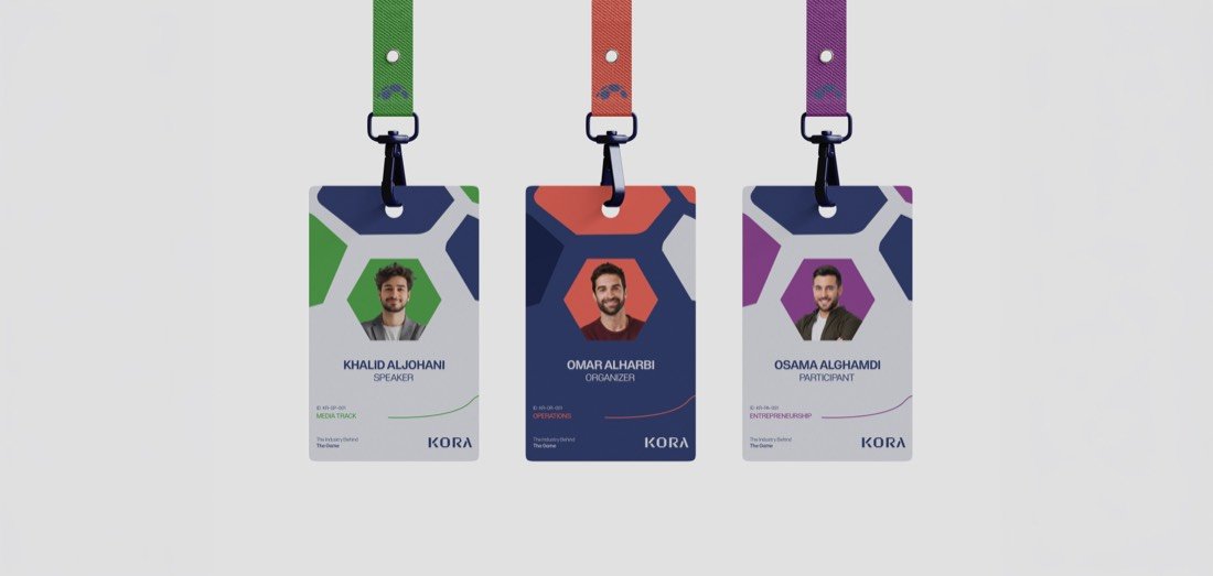 KORA event badges